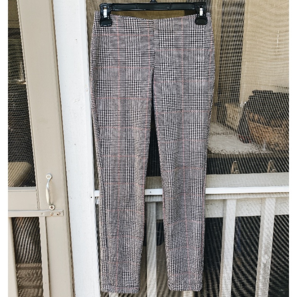 Plaid PINK ROSE Pants